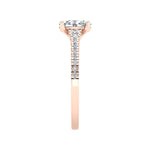 Camila Split Pave Cathedral Engagement Ring