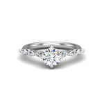 Aubrey Marquise band engagement ring