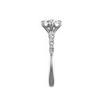 Aubrey Marquise band engagement ring