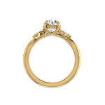 Anna Floral Engegament Ring