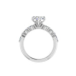 Mila Marquise band engagement ring
