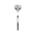 Alina Emerald Three-Stone Engagement ring