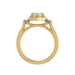 Quinn Three Stone Engagement Ring