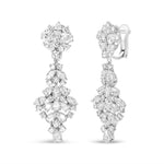 18k-white-gold-9-1/2-cttw-diamond-cluster-drop-dangle-clip-on-earrings-(f-g-color,-vs1-vs2-clarity)